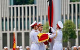 Lễ thượng cờ rủ Quốc tang Chủ tịch nước Trần Đại Quang